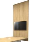 Painel Para TV Sala de Reunião 195cm x 90cm Mac Br F5