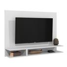 Painel Para TV Smart Plus Até 50 Polegadas Com Nichos Alto Brilho Milão Branco