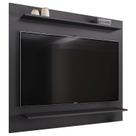 Painel para Tv Suspenso 50 Pol 120cm 2 Prateleiras Versa Z34 Preto - Mpozenato Painel para Tv Suspenso 50 Pol 120cm 2 Prateleiras Versa Z34 Preto - Mpozenato