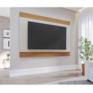 Painel para Tv Suspenso Ambiente Nilo Off White Matte Freijó Colibri