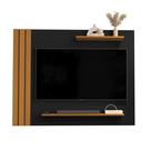 Painel para TVs até 43 polegadas Moderno com acabamento Ripado Laus 105cm