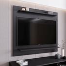 Painel para TVs até 50 Linden MDP/BP com 2 Prateleiras Preto G96 - Gran Belo Painel para TVs até 50 Linden MDP/BP com 2 Prateleiras Preto G96 - Gran Belo