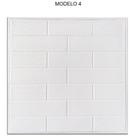 Painel Placa Papel Parede 3d Tijolo Adesivo 30X30cm Painel Placa Papel Parede 3d Tijolo Adesivo 30X30cm