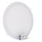 Painel Plafon De Led 24w Quente Redondo Embutir Margirius Painel Plafon De Led 24w Quente Redondo Embutir Margirius
