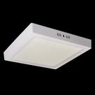 Painel Plafon de Sobrepor Quadrado Branco 16cm Led 12W 6500K Bivolt