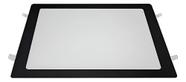 Painel Plafon Embutir Quadrado Led 30x30 24w Preto