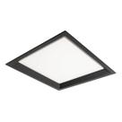 Painel Plafon Embutir Recuado Led 22w Preto Branco Neutro St1946 Painel Plafon Embutir Recuado Led 22w Preto Branco Neutro St1946