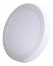 Painel Plafon Iluminaria Led Sobrepor Redondo Slim 18w