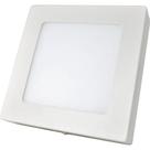 Painel Plafon Led 12w Sobrepor Quadrado Branco Frio