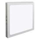 Painel Plafon Led 18w Quadrado Sobrepor 3000k Amarela