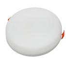 Painel Plafon LED 24w Embutir Redondo Borda Infinita 4000k