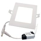 Painel Plafon Led 6w Quadrado Branco Frio Embutir Teto Slim Painel Plafon Led 6w Quadrado Branco Frio Embutir Teto Slim