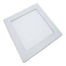 Painel Plafon LED de embutir 12w 17 x 17cm 3000k branco quente st435