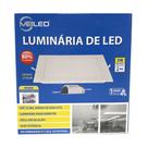 Painel Plafon Led Embutir 9X9cm 3W 6000K Bivolt - MB Led - P22028