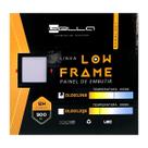 Painel Plafon Led Embutir Recuado 12X12cm 12W 4000K Preto Bivolt - Bella Iluminação - DLD012NB