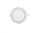 Painel Plafon Led Embutir Redonda 18W Branca Frio 6500K