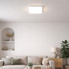 Painel Plafon LED Infinity Sobrepor/Semi Embutido 22W Luz Neutra Quadrado ST2876 Painel Plafon LED Infinity Sobrepor/Semi Embutido 22W Luz Neutra Quadrado ST2876