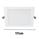 Painel Plafon Led Philips Embutir 15cm 12w 3000k Quente
