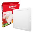 Painel Plafon Led Sobrepor 24W Quadrado 30Cm Quente