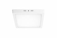 Painel plafon led sobrepor cor preto pvc taschibra 6500k 24w