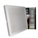 Painel Plafon Led Sobrepor Quadrado 24W 6500K (Branco Frio) 1680L Bivolt Termo EcoPanel ALI-1PF006 ALI