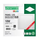 Painel Plafon Luminária Led Quadrado Embutir 18w 3000/6500K
