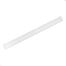 Painel Plafon Luminária Slim Retangular Embutir Led 36w 120cm X 10cm Branco Moderno Bivolt