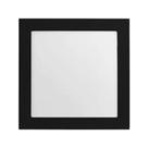 Painel Plafon Quadrado Sobrepor 25w Preto Branco Frio 6500k - INLUSS