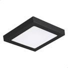 Painel Plafon Quadrado Sobrepor 25w Preto Branco Frio 6500k