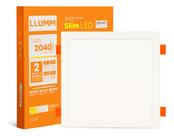 Painel Plafon Slim Led 24w Embutir Quadrado 30x30cm Branco