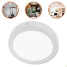 Painel Plafon Sobrepor De Led 25w Redondo Branco Bivolt 4000K Branco Neutro