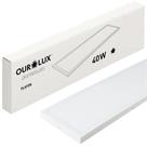 Painel Plafon Sobrepor Retangular 30x120cm 40w Branco 6500K Painel Plafon Sobrepor Retangular 30x120cm 40w Branco 6500K