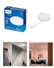 Painel Plafon Spot Embutir 6W Philips Redondo 3000K Quente