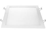 Painel Pop LED Plafon De Embutir Em Poliestireno Super Leve 24W Quadrado 30cm Luz Branca 6500K Bivolt Avant