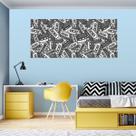 Painel Quadro Adesivo - Fitas Cassete