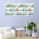 Painel Quadro Adesivo - Trenzinho