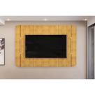 Painel Quarto p/ TV até 65 Pol Adele 180x132cm Cedro - DJ Móveis
