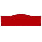 Painel Realeza Estofado para Cama Queen 160cm Suede Vermelho