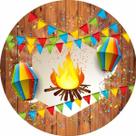 Painel Redondo Capas Mini ou Grande Decoração Para Festa Junina Arraial Quadrilha Painel Redondo Capas Mini ou Grande Decoração Para Festa Junina Arraial Quadrilha