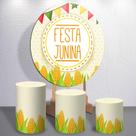Painel Redondo E Capas De Cilindro Sublimados Festa Junina Painel Redondo E Capas De Cilindro Sublimados Festa Junina