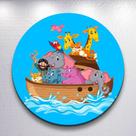 Painel Redondo Estampas Infantil Capa Festa Tamanhos Diversos Grande Mini Decoração Desenho