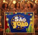 Painel Retangular de Lona Festa Junina Arraia Fogueira Bandeirinhas Varios Tamanhos