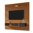 Painel Ripado 1.8 Nassau Nature Preto Bechara