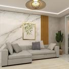 Painel Ripado Barra WPC MDF 250CMX49,6cm Gelius Marrom/Marrome Painel Ripado Barra WPC MDF 250CMX49,6cm Gelius Marrom/Marrome