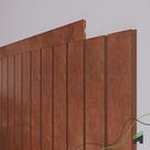 Painel Ripado Cabeceira Quarto Cama King - Urban+ Bronze Painel Ripado Cabeceira Quarto Cama King - Urban+ Bronze