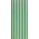 Painel Ripado Cor: Verde Chá de uso Interno em WPC Moon 2,90m x 14cm (0,406m²)