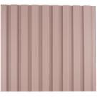 Painel Ripado de madeira MDF 270cmx1,5cmx6cm Capuccino