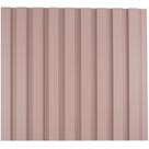 Painel Ripado de madeira MDF 270cmx1,5cmx6cm Capuccino
