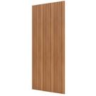 Painel Ripado De Madeira Para Sala Quarto 134x250cm Bairon D03 Freijó - Lyam Decor
