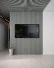 Painel Ripado de Poliestireno 10cmX21mmX2,85m Wide Lira Cinza Painel Ripado de Poliestireno 10cmX21mmX2,85m Wide Lira Cinza